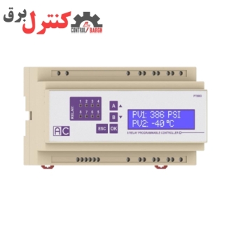 کنترلر دما و فشار هشت رله ای آریانا الکترونیک PT8BD