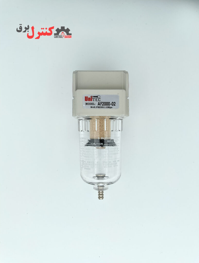 فیلتر طرحSMC مدلAF2000-02 سایز 1/4 اینچ برند UniTec