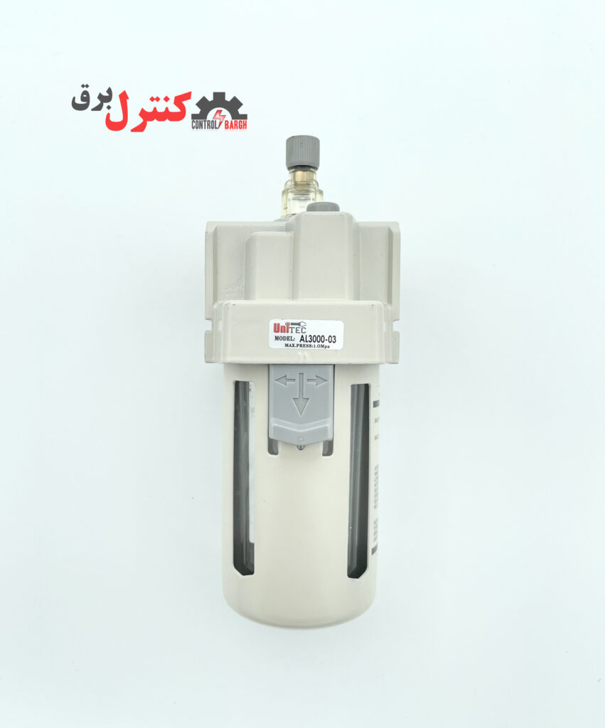 روغن زن پنوماتیک طرح SMC مدل AL3000-03 (سایز ۳/۸ اینچ / برند UniTec)